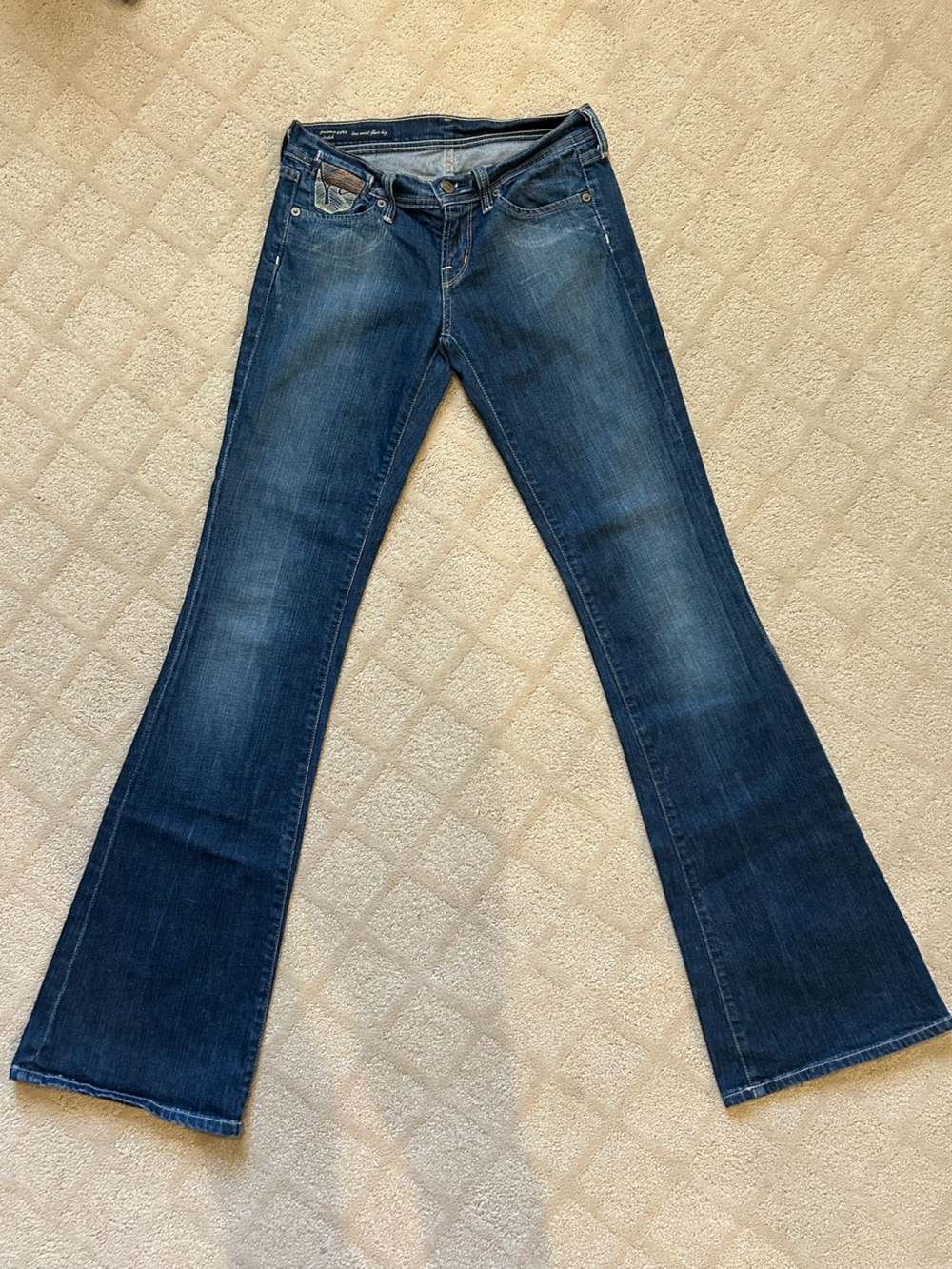 Citizens Of Humanity Women's Dark Wash Flared Jeans